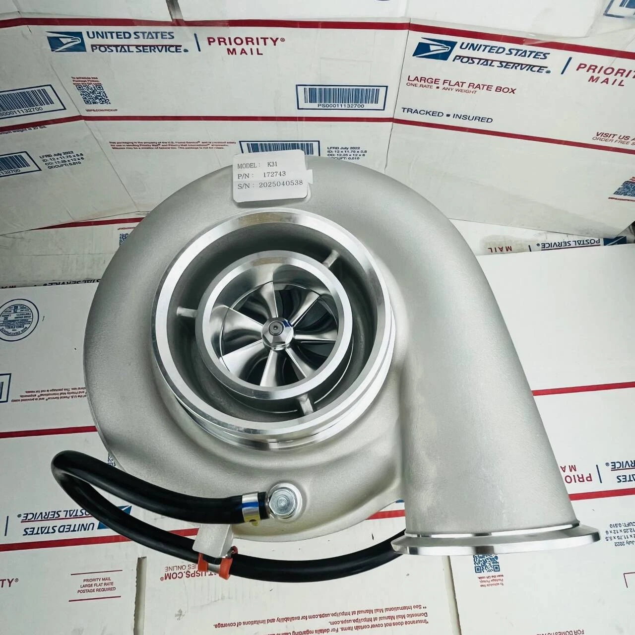 New Turbocharger 172743 23528062 Fits K31 Detroit Diesel Truck 12.7L Series 60