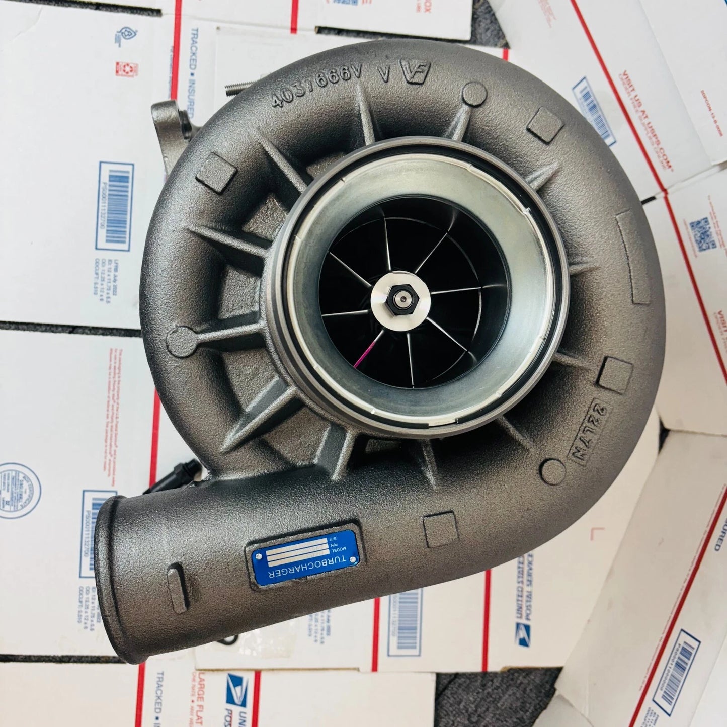 Replacement Turbo For HX82 Cummins 2881772 2881772RX Q19 600HP