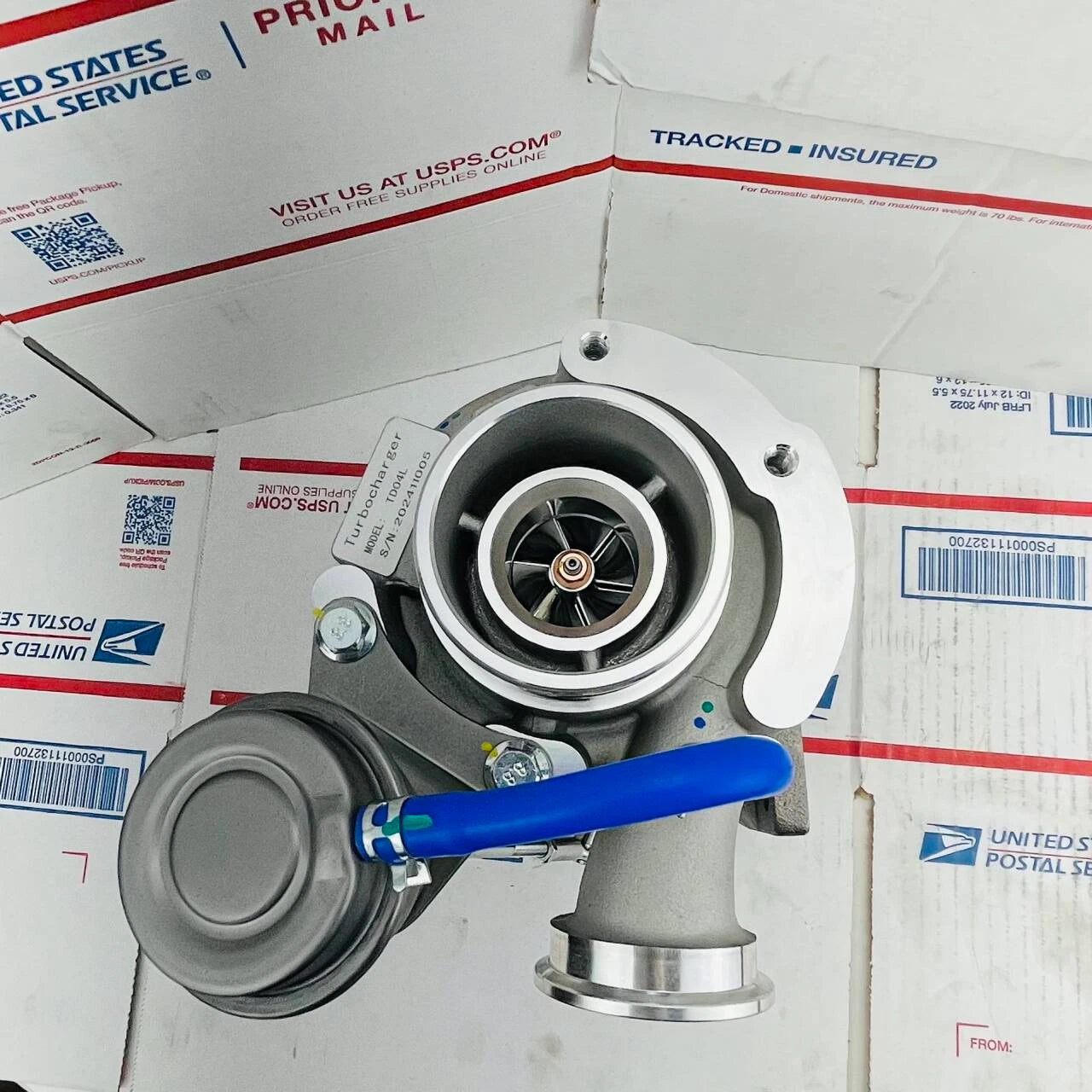 RPMT Turbo 49377-01710 Mitsubishi For TD04L Komatsu Cummins QSB QSB3.3 STD 3.3L