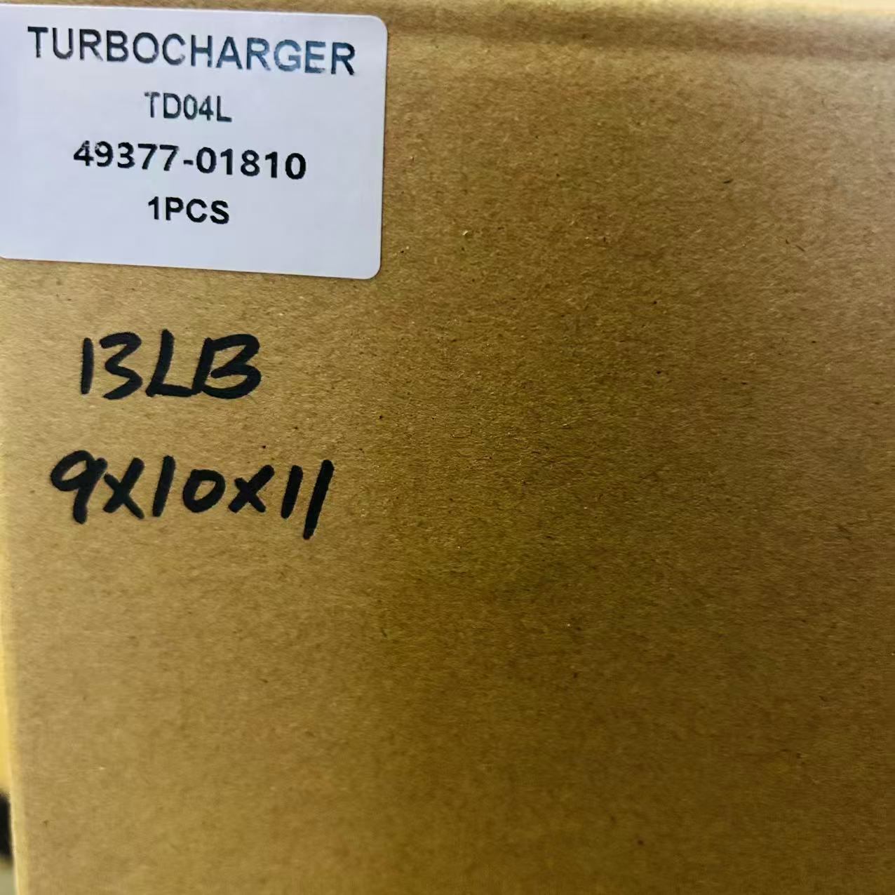 NEW 49377-01810 Turbocharger For TD04L Komatsu Construction Cummins B3.3TAA 3.3L