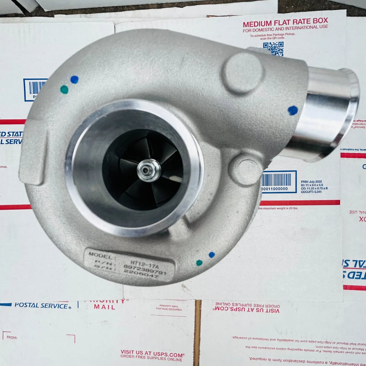 Replacement Turbo Fits 4JG1T Isuzu Construction Excavator HT12-17A 047-280