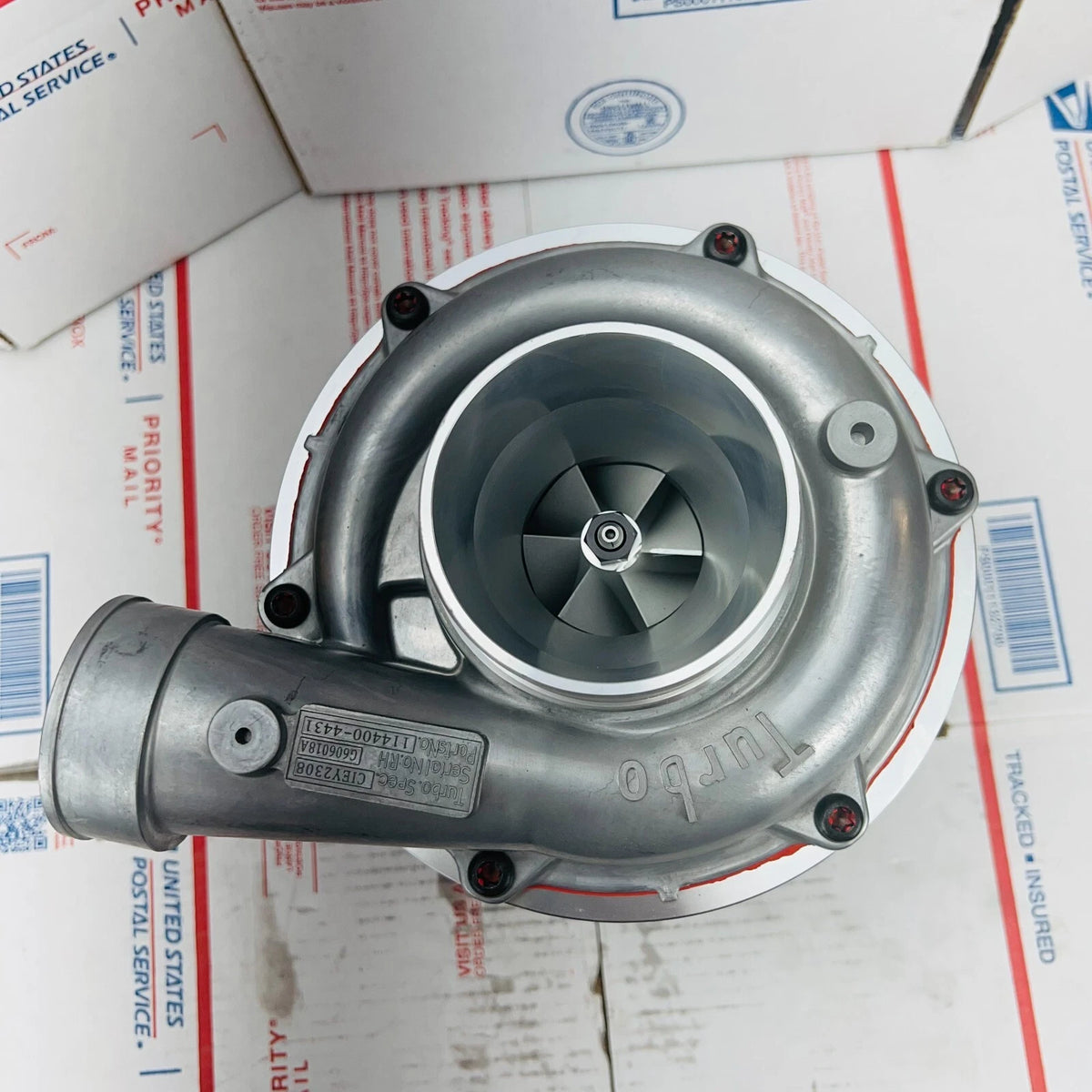 NEW RHG6 114400-4431 VA570094 CIEY Turbocharger For Isuzu 6HK1T Engine
