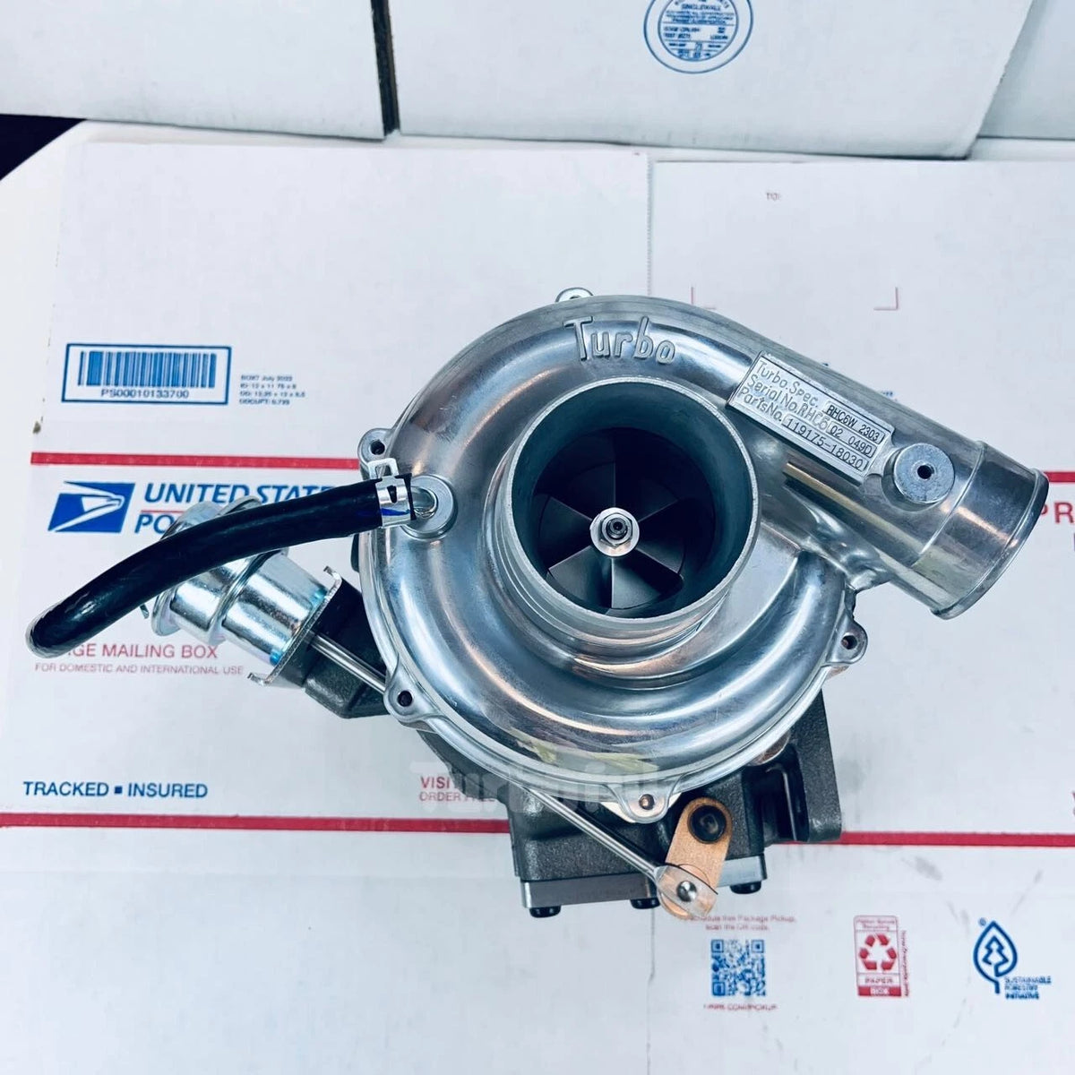 NEW Turbo RHC61W 119175-18031 119175-18030 for Yanmar Marine 4LHA-STP 4LHA-STE