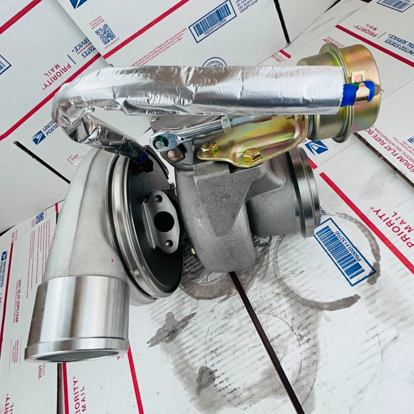 NEW S200 Turbocharger 237-5270 174195 For Caterpillar Tractor C7 Engine