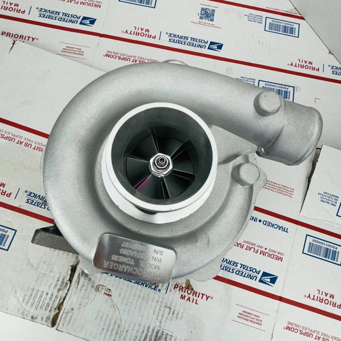 New Turbocharger 2674A080 TO4E35 52077-5004S for Perkins 1006-6T Engine