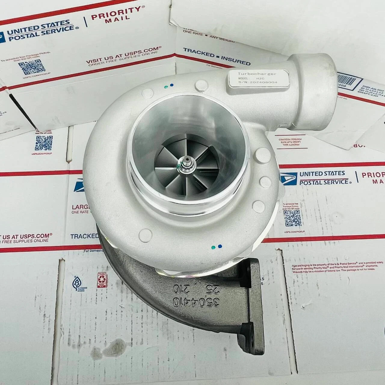 Replacement Turbocharger 3522064 3801545 H2C For CUMMINS Various L10 LTA10-335