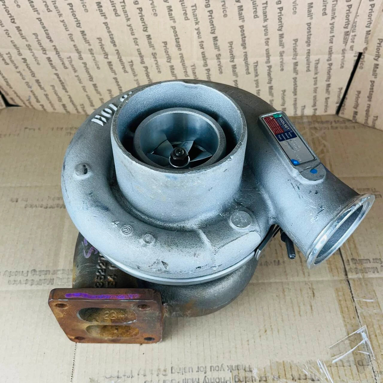 Used H1E Turbo For 6CTA Cummins Industrial, Freightliner Railway 3528708 3528872