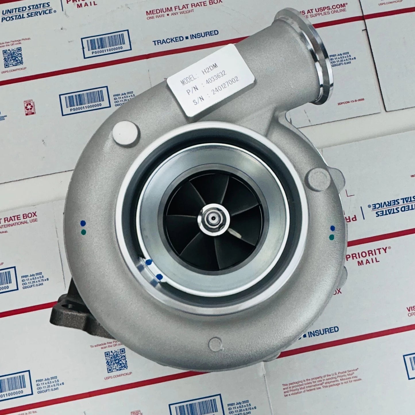 NEW Turbo FOR Cummins Marine H2D Turbo 3538623 3538624 3802886 3802886NX 6CTA