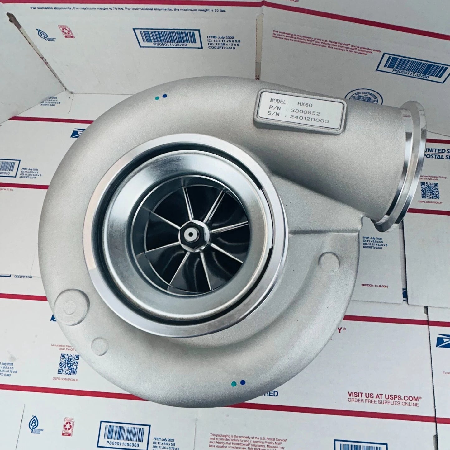 NEW HX60 Turbo 3592350 3592351 1423870 403312 FOR Scania Marine Various DSI12M