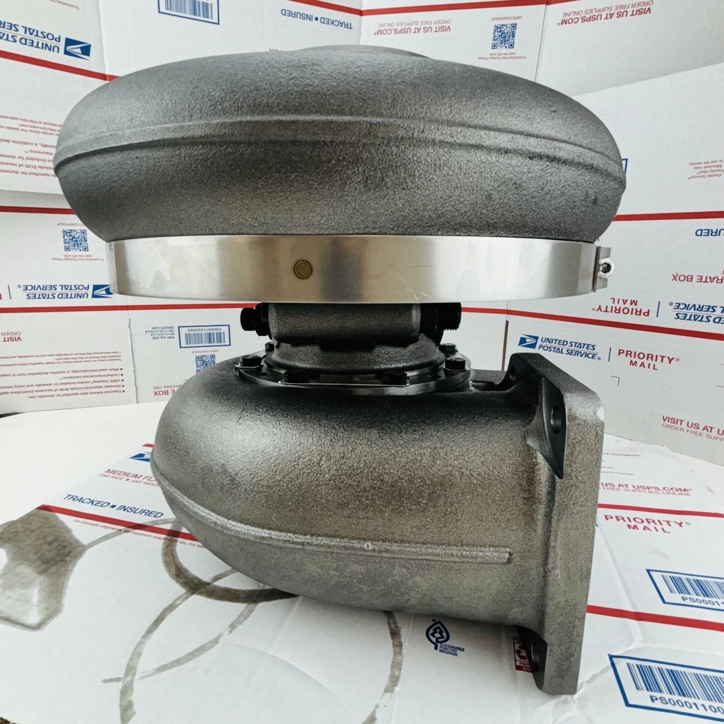 RPLMT Turbo Fits Marine Cummins QSK60 Stage 2 60.2L HX80 3767952 2840585 2843029