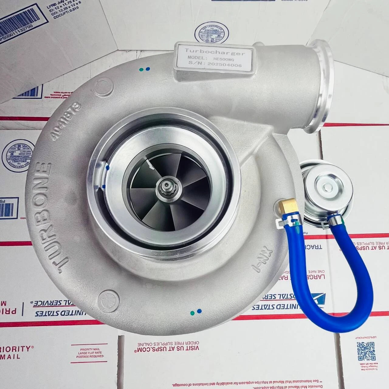 New Turbocharger 3788863 For He500WG Volvo-Penta High Power Marine MD11