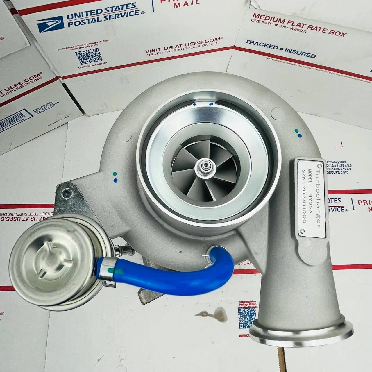 Replacement Turbo 4031308 2836707A For HY35W Magna Steyr Marine 6BY 6BY II
