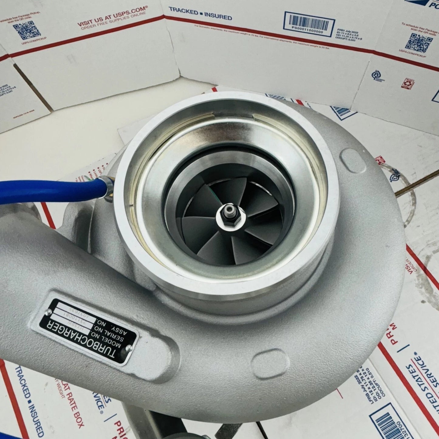 Replacement Turbocharger HX55W 4037089 4037088 For Cummins QSM11