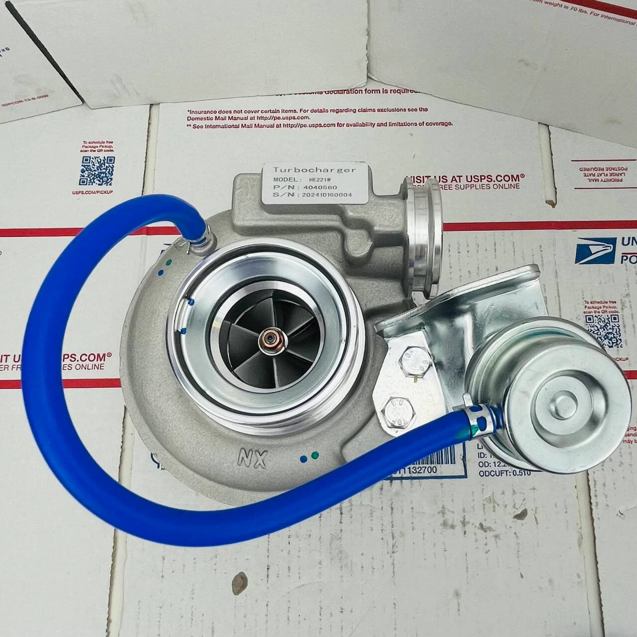 RPLMT TURBO HE221W 4040569H 4040568 Fits for Cummins /Komatsu HMRO QSB Tier3