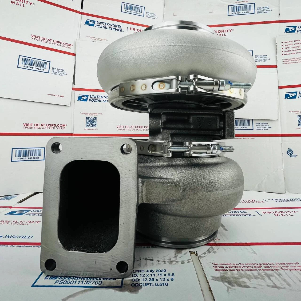 TV7512 Turbocharger Aftermarket 465369-0002 For Detroit Diesel Bus, Truck M