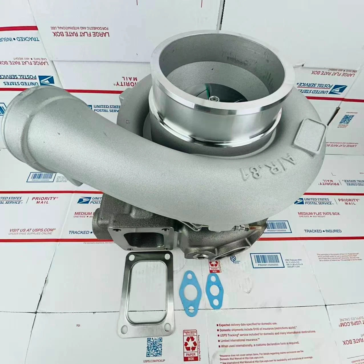 New Turbocharger 465797-0002 For TW8401  Detroit Diesel Marine 16V92TA Engine