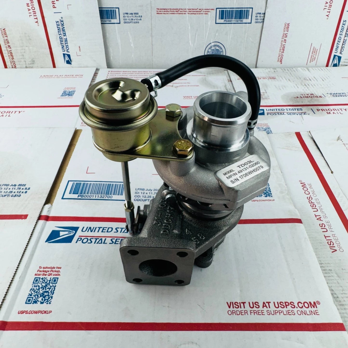 NEW Turbo 49131-02060 49131-02062 For TD03 Kubota Industrial V3307-DI V3307DI-T