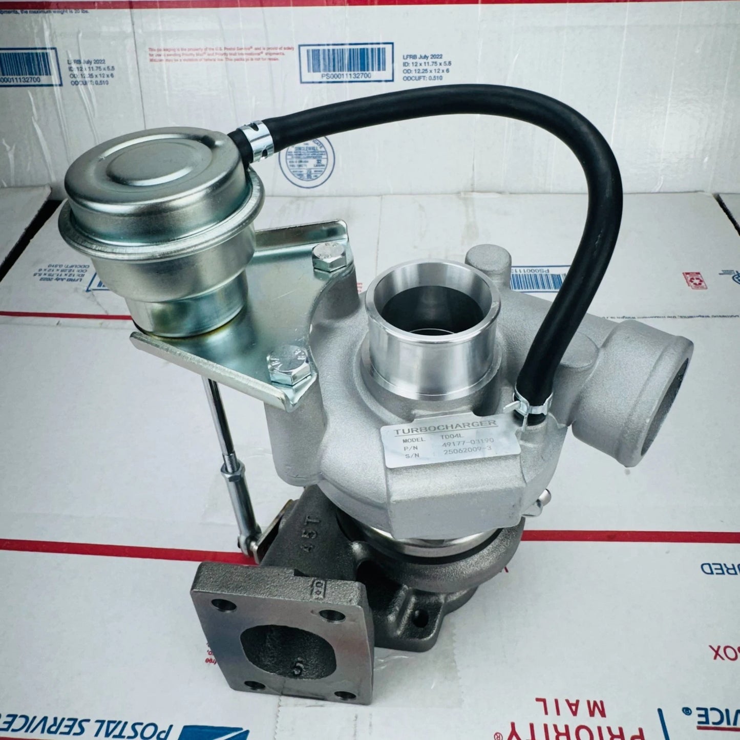 NEW Turbocharger 49177-03254 1J774-17016 For TD04L4 Kubota Loader V3307-DI-TE3-Q