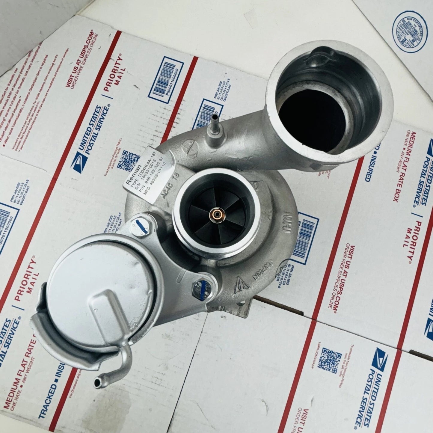 Refurbished TD04HL4A-18T Turbo 49389-01100 4938901110 For Porsche Cayenne 948-FL
