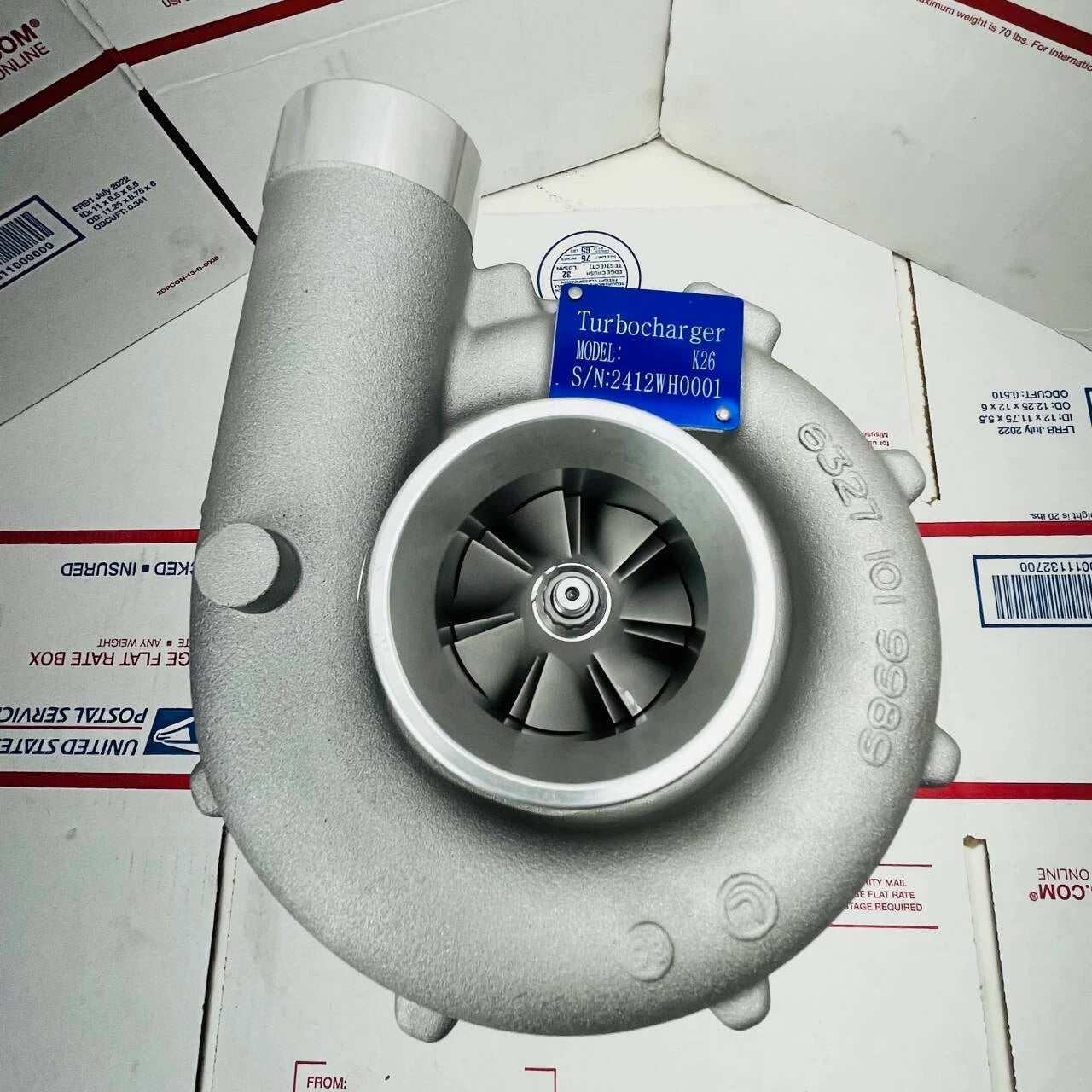 New K26 Turbocharger for Aifo ship Marine 53269707094 53269707095 8061SM20-SRM25