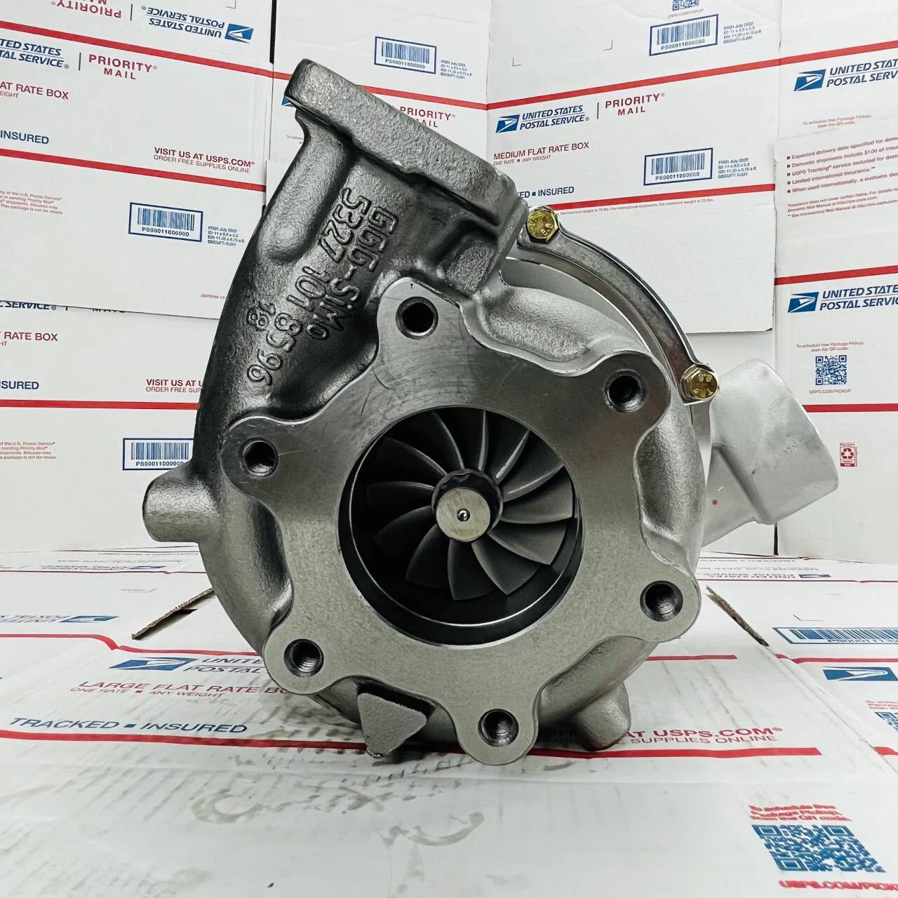 Turbo RPLMT 53279706533 53279706523 For K27 OM502LA-E3 Mercedes Benz Truck