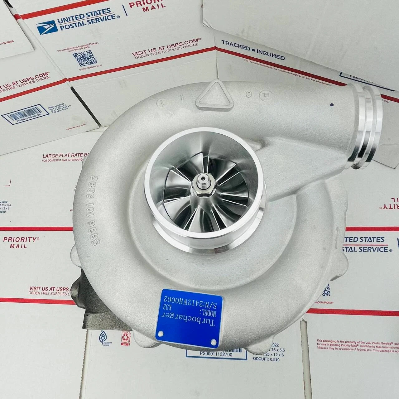 Replacement Turbo 53339886792 For MAN Industrial Engine, Ship K33 D2848LXE40