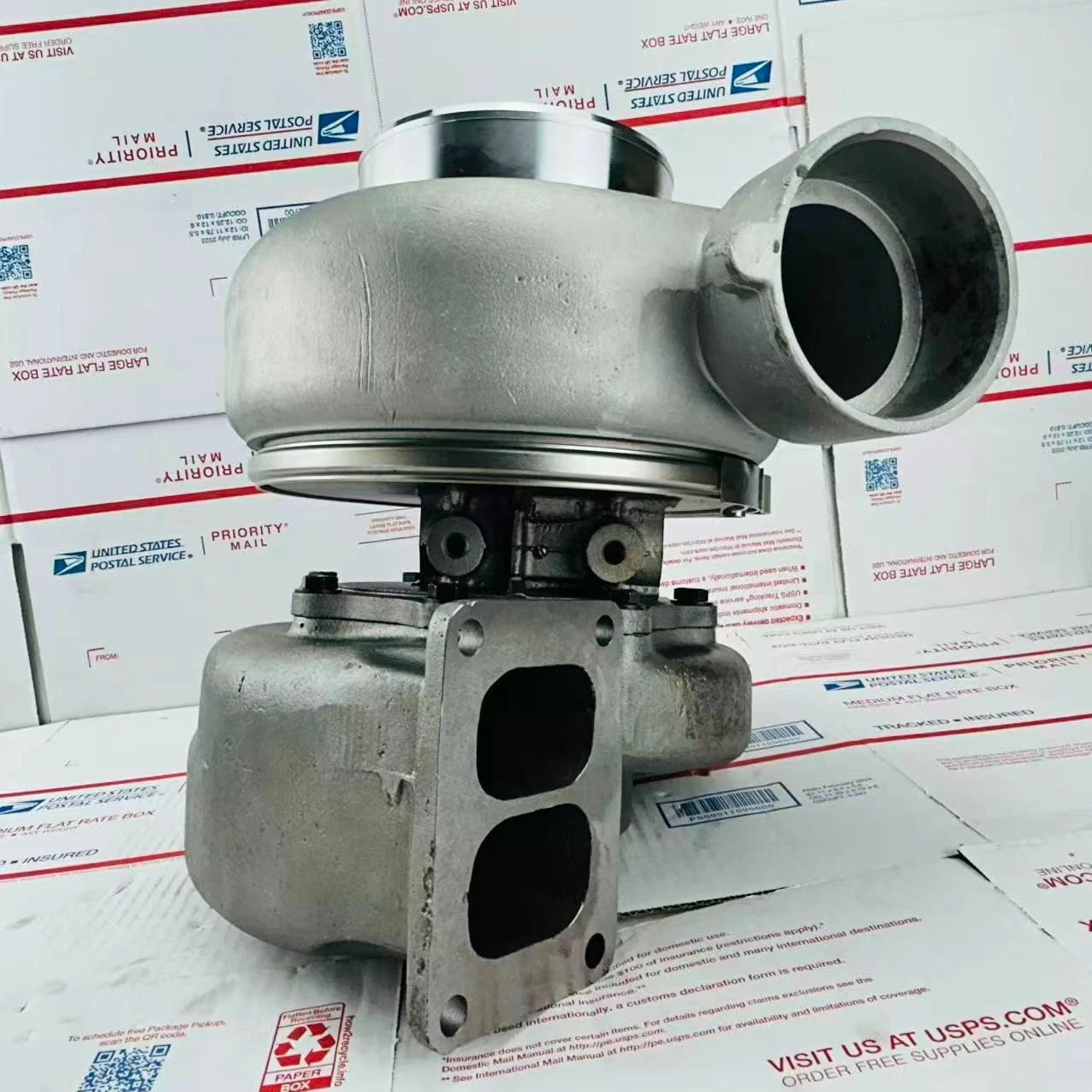 Reman Turbocharger 5S3471 For 4HF-857 Caterpillar Industrial, Marine Engine D399