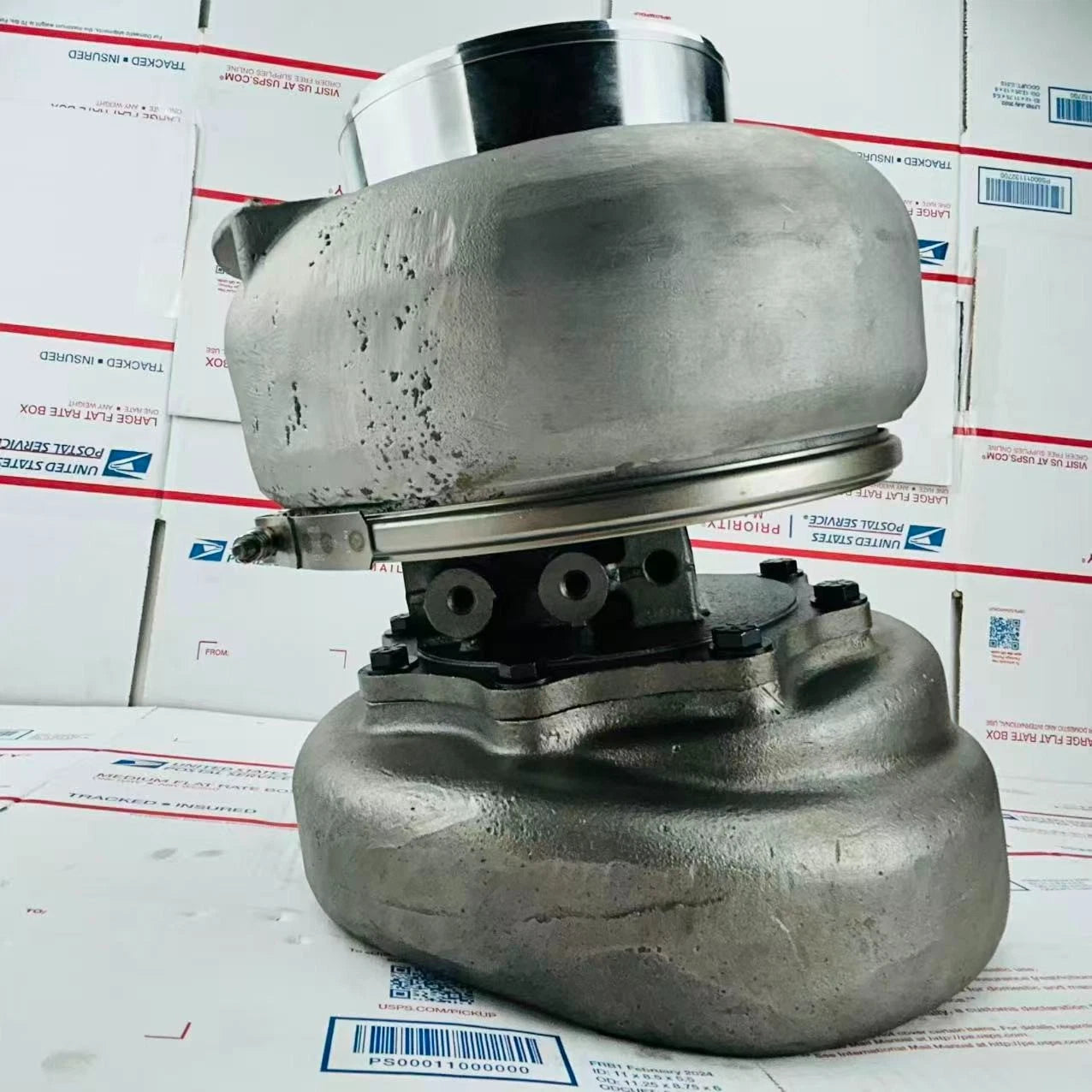 Reman Turbocharger 5S3471 For 4HF-857 Caterpillar Industrial, Marine Engine D399