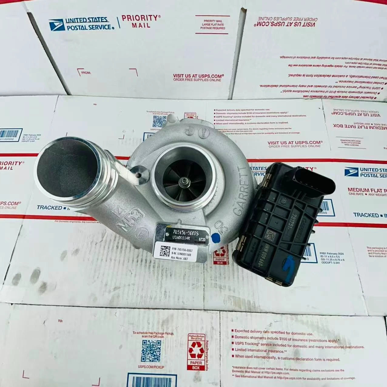 Garrett Turbocharger 765156-5008S 765156-0008 For Mercedes Benz OM642