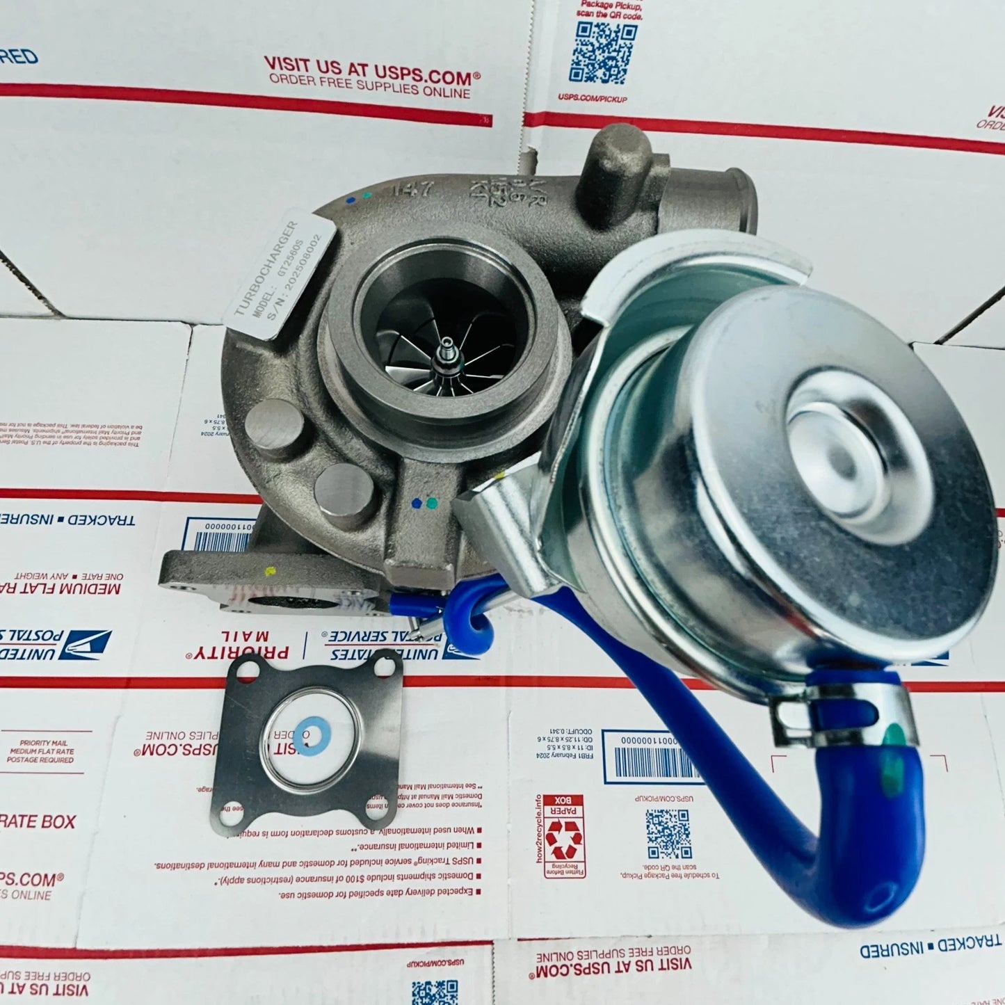 New Turbo 881295-5002S For GT2560S CAT C7.1 Perkins Off-Highway 1206 MOD 7.0l