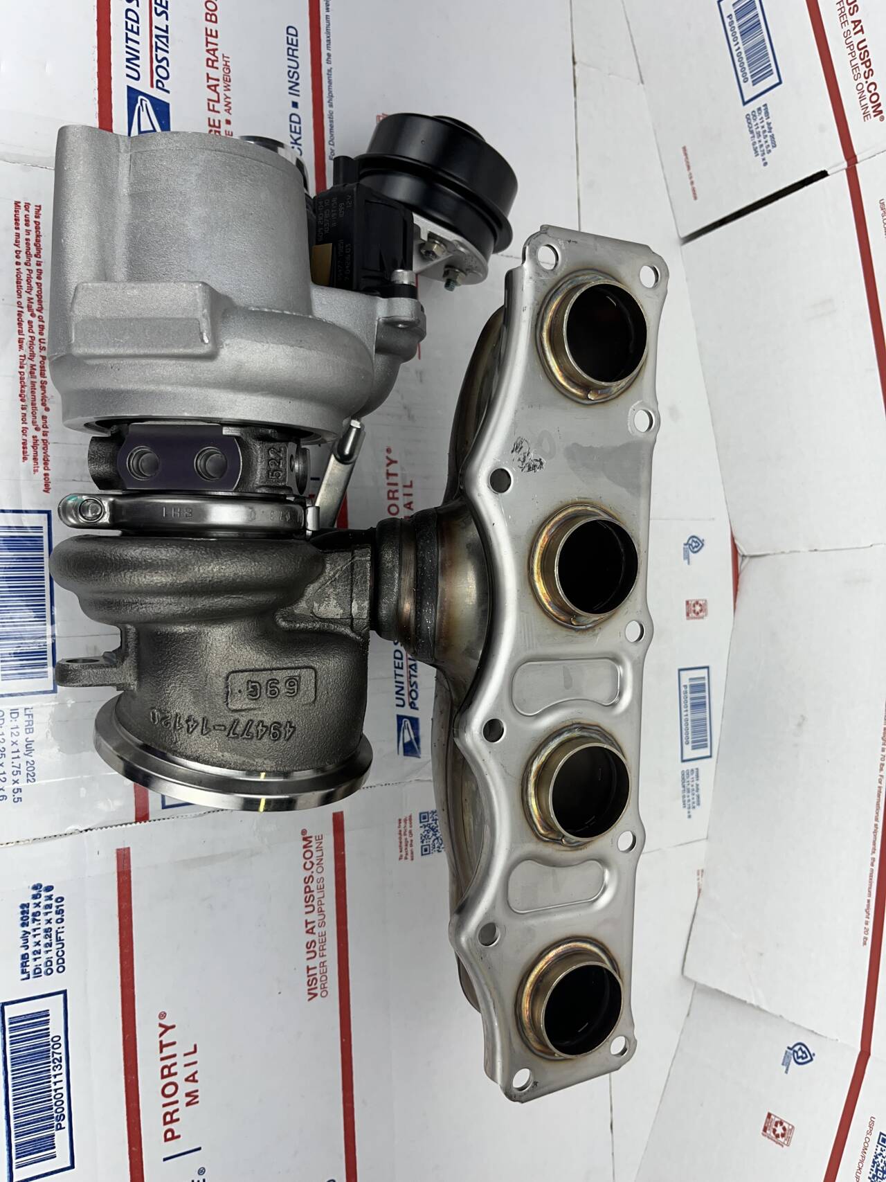 Original Turbo For 7588938 4947752500 BMW 320I F30 2.0L N20 Engine