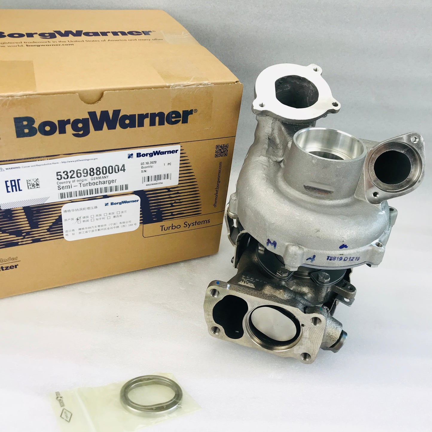 BorgWarner OEM Turbo 53269700004 for BMW 335D 535D 635D X3 X5 X6 35D M57D30TU2