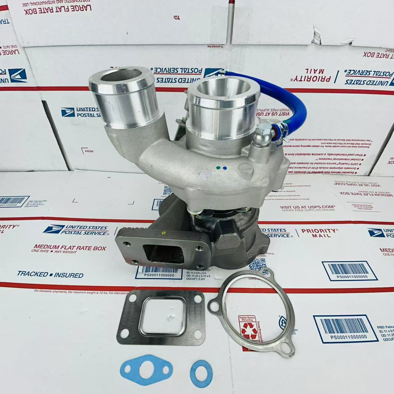 New Turbocharger 53049700177 For K04 JCB Industrial Off-Highway 444 4.4L Diesel