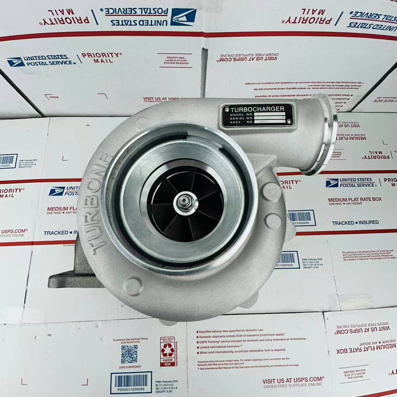 New Turbocharger 3528639 3803389 for H2E Cummins Various Marine L10