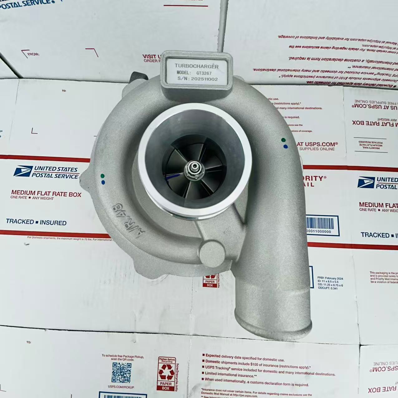 New Turbocharger 2674A335 452234-0006 2674A091 for GT3267 Perkins Truck 1006-60T