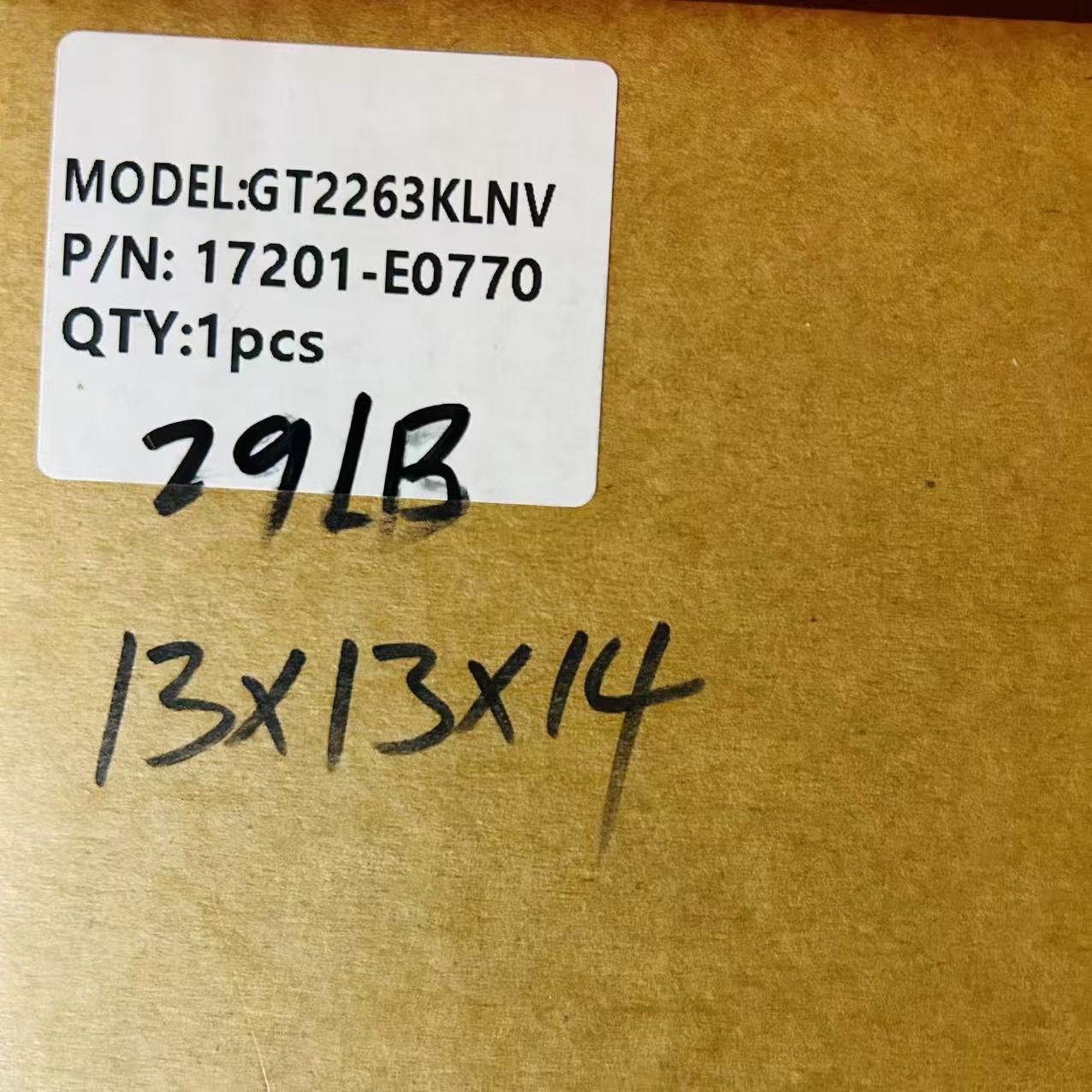 NEW Turbocharger 17201-E0770 852178-5006S For GT2263KLNV HINO XZU6 N04C-US