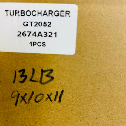 NEW Turbocharger 727263-0001 2674A321 For GT2052 Perkins Industrial 1004.4