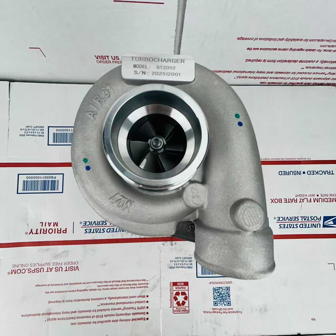 NEW Turbocharger 727263-0001 2674A321 For GT2052 Perkins Industrial 1004.4