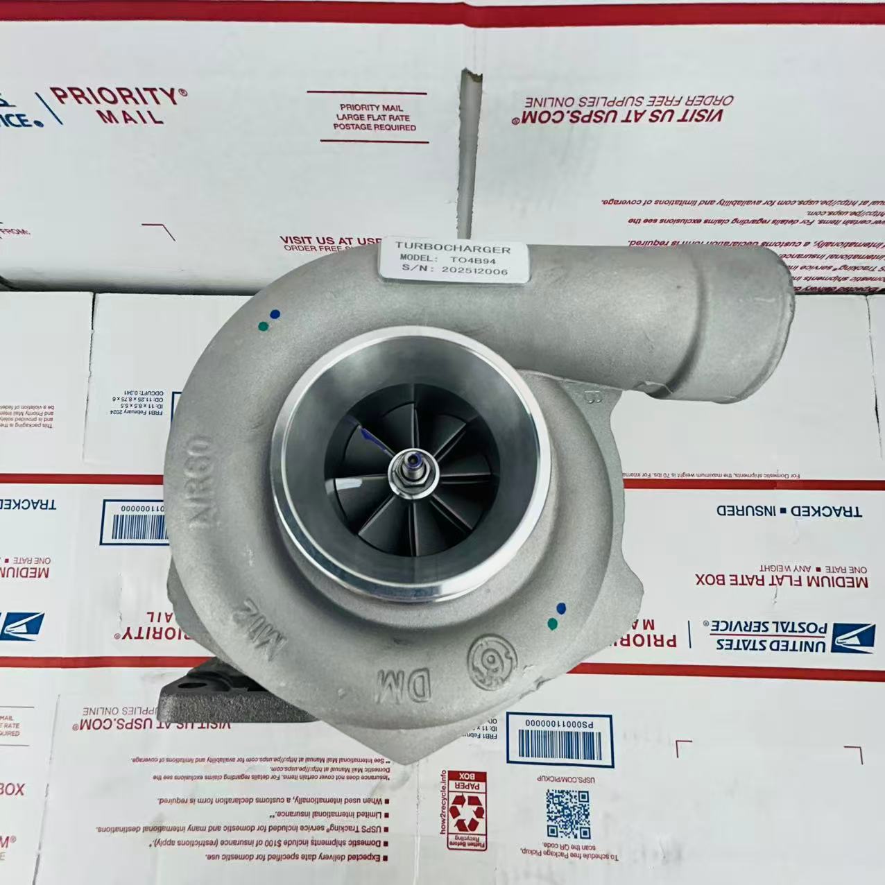 NEW Turbocharger 465288-0003 For T04B94 International Agricultural JI Case AG