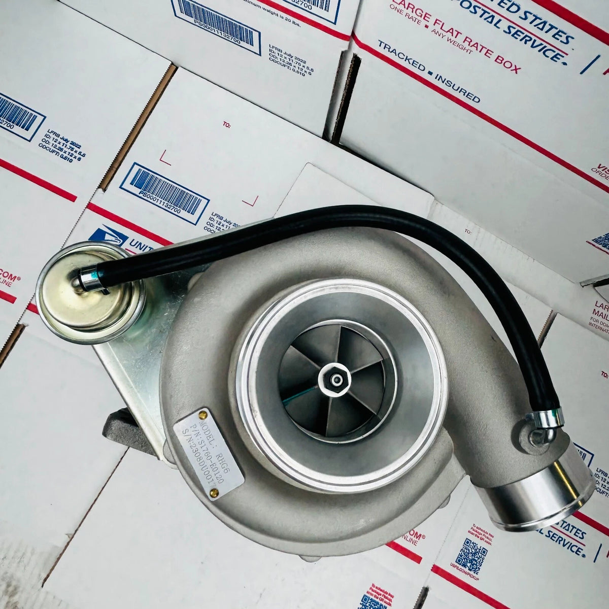 RHG6 Turbo S1760-E0121 S1760-E0120 VA570100 CXDI For Kobelco Excavator P11C