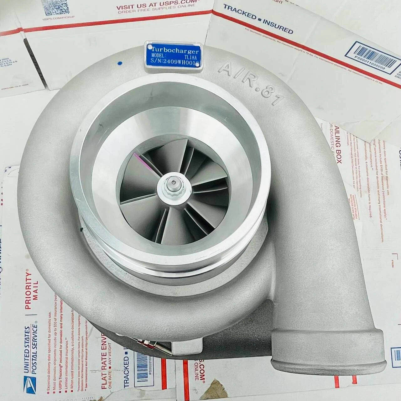 TL18A01 turbocharger For SACM Industrial Gen Set UD30V16S4G engine 454115-0003