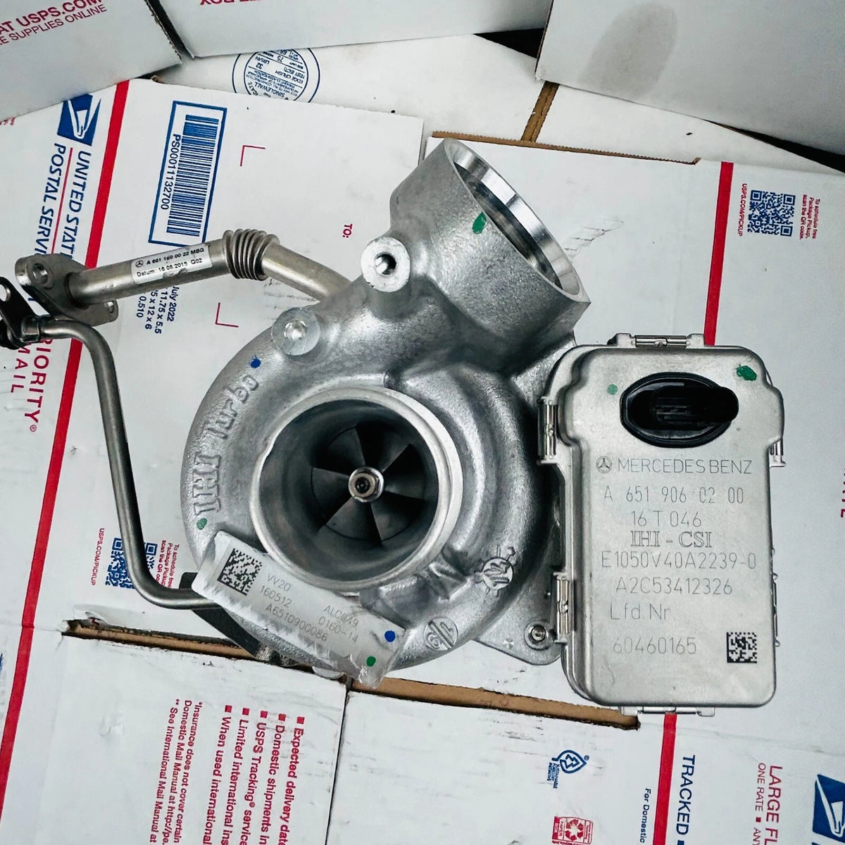 Turbo VV60 RHF4V For 2007-14 Mercedes C/E/GLK class (W204, W212) 2.2L OM651