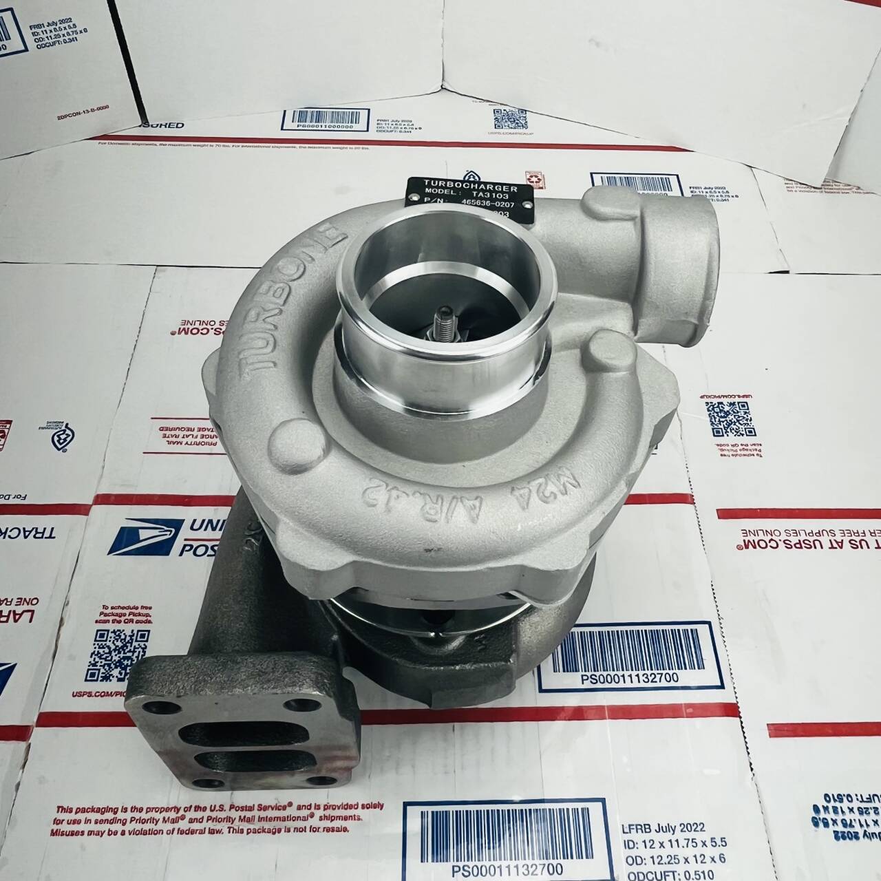 OE Garrett Turbo 465636-0207 465636-5207s For TA3103 Komatsu WA150 Offway