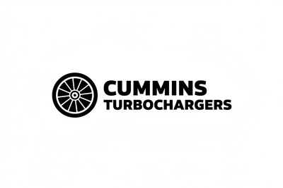 Cummins Turbochargers Logo with Turbo